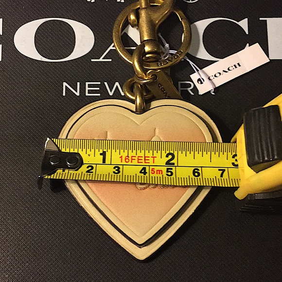 COACH - X JENNIFER LOPEZ HEART BAG CHARM (NWT) - Picture 9 of 13